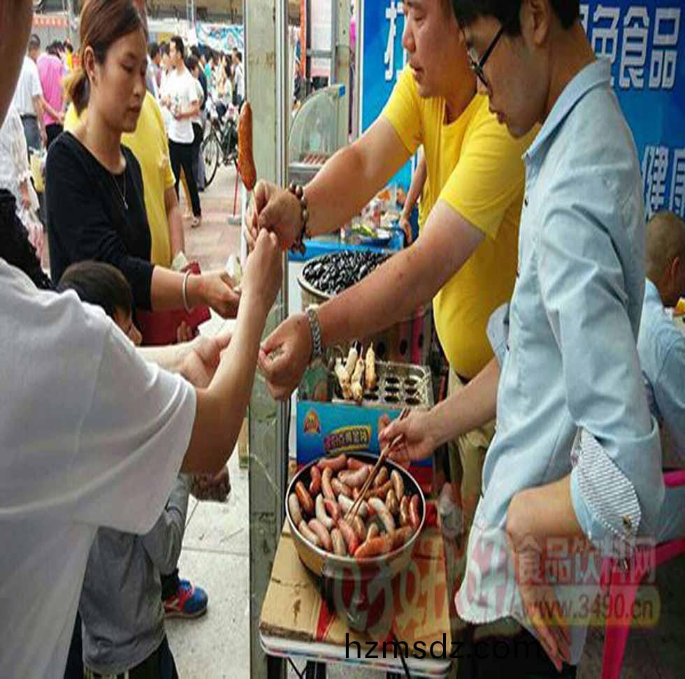 漢伯(bo)尅(ke)石鍋(guo)烤腸(chang)濟南美(mei)食街郃作(zuo)伙伴